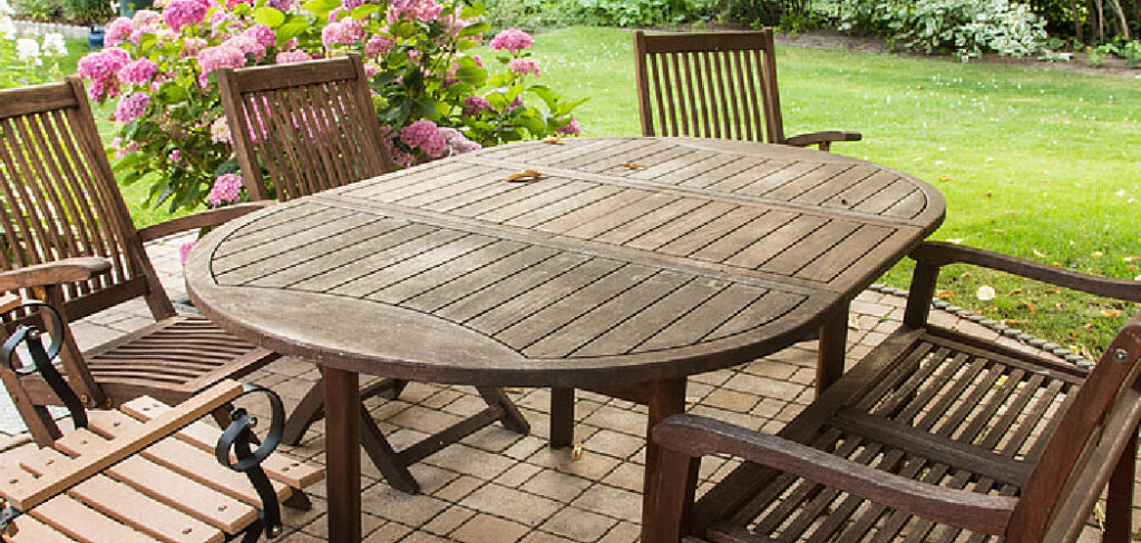 How to Install Garden Table