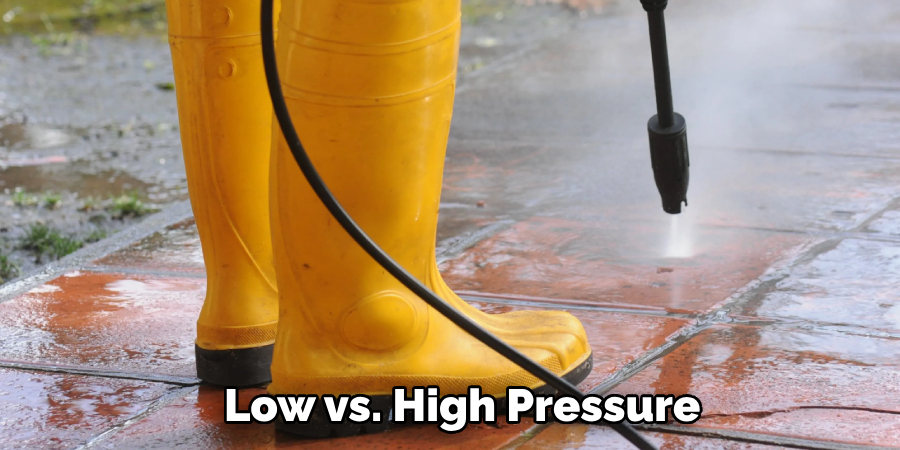 Low vs. High Pressure    