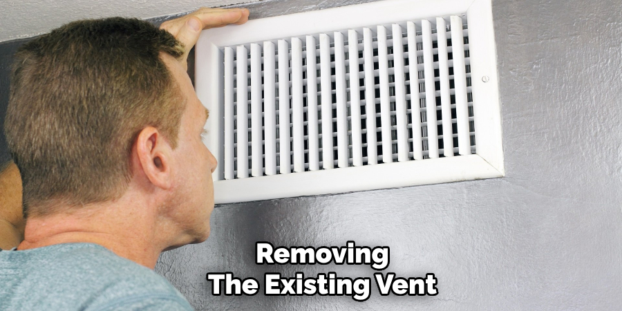 Adjust the vent register 