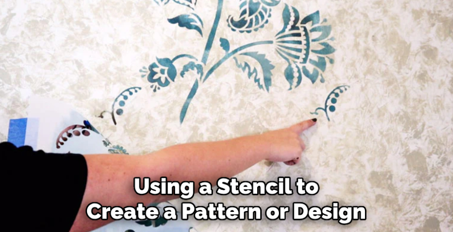 Using a Stencil to Create a Pattern or Design